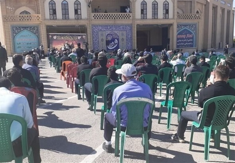 مراسم اربعین حسینی با رعایت پروتکل‌های بهداشتی در ایلام برگزار شد