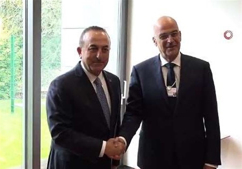 دیدار وزیر خارجه ترکیه با همتای یونانی خود