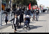 اجتماع عظیم پیاده‌روی جاماندگان اربعین حسینی در مشهد مقدس + فیلم
