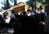 مراسم خاکسپاری مرحوم استاد شجریان در طوس