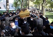 مراسم خاکسپاری مرحوم استاد شجریان در طوس