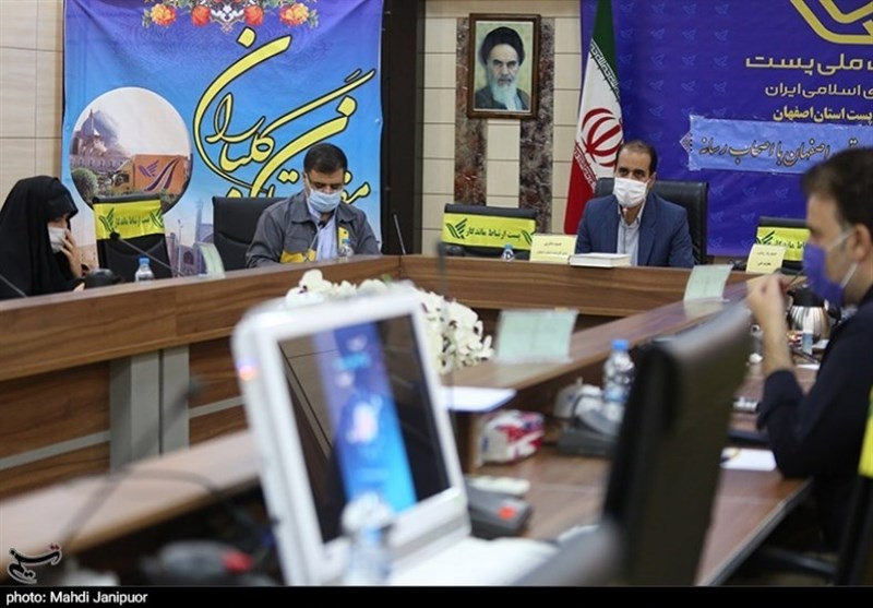 نشست خبری مدیرکل پست استان اصفهان به روایت تصویر