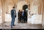 بازدید استاندار کرمان از روند مرمت پروژه ‌های میراث فرهنگی کرمان به روایت تصویر