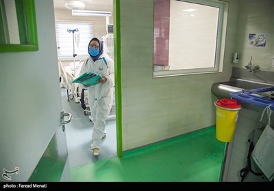 وضعیت بحرانی بیمارستان تخصصی کرونا - کرمانشاه