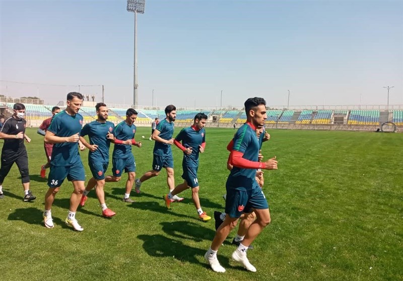 گزارش تمرین پرسپولیس| صحبت‌های گل‌محمدی با بازیکنان