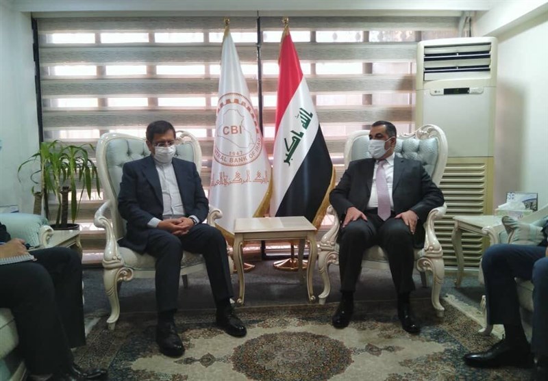 جزئیات دیدار همتی با رئیس کل بانک مرکزی عراق/ تأکید برحل مسائل بانکی ایران