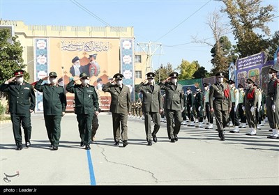 مراسم دانش‌آموختگی دانشگاه‌های افسری نیروهای مسلح