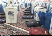 سمنان| بستههای معیشتی در قالب رزمایش مواسات بین نیازمندان گرمسار توزیع شد