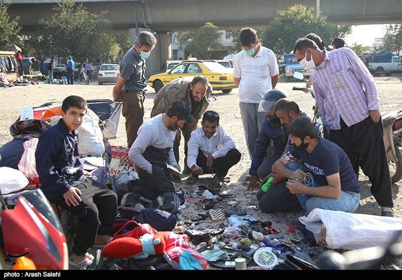 سه‌شنبه بازار کرونایی در قزوین به روایت تصاویر
