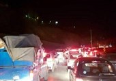 «حیران» باز هم قفل شد! / پیچ و خم ترافیک سنگین آنهم در شرایط بحران همهگیری کرونا