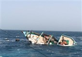 نجات 6 سرنشین شناور تجاری غرق‌شده در خلیج فارس