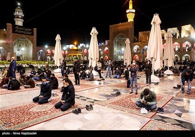 Imam Reza Holy Shrine Hosts Mourning Pilgrims