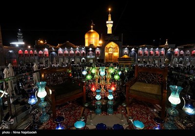 Imam Reza Holy Shrine Hosts Mourning Pilgrims