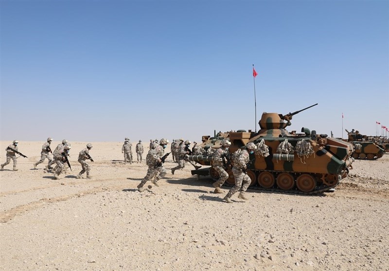 مانور نظامی مشترک ترکیه و قطر+ عکس