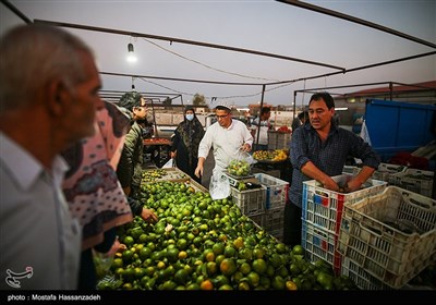 بازار هفتگی آق قلا - گلستان