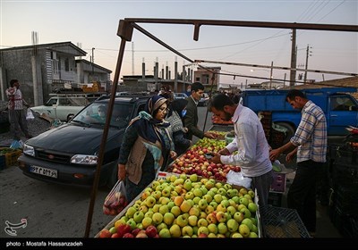 بازار هفتگی آق قلا - گلستان