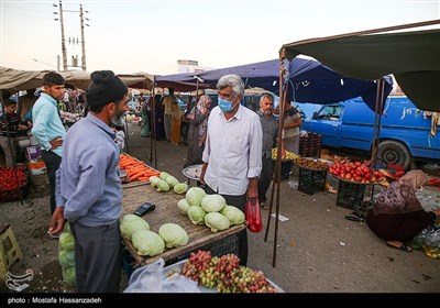 بازار هفتگی آق قلا - گلستان