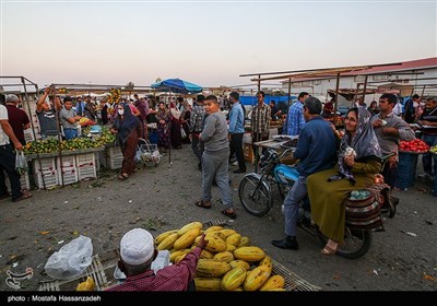 بازار هفتگی آق قلا - گلستان