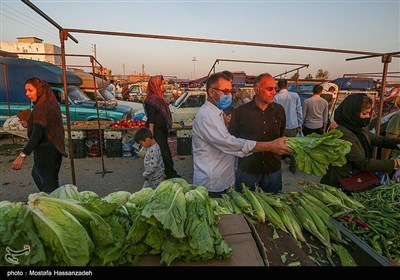 بازار هفتگی آق قلا - گلستان