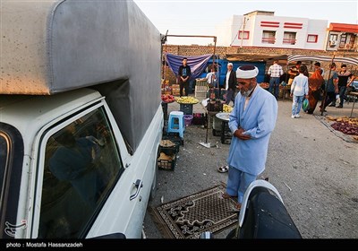 بازار هفتگی آق قلا - گلستان