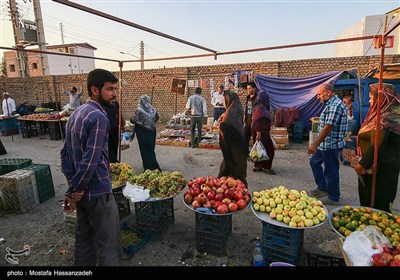 بازار هفتگی آق قلا - گلستان