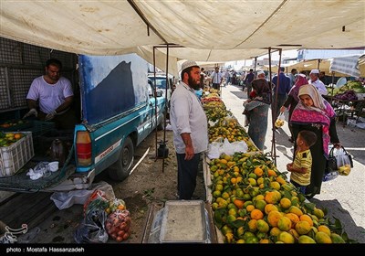 بازار هفتگی آق قلا - گلستان