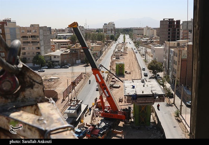 آخرین وضعیت تقاطع غیرهمسطح سربازان گمنام کرمان به روایت تصویر