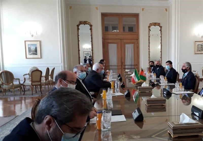 ظریف یستقبل رئیس المجلس الأعلى للمصالحة الأفغانیة