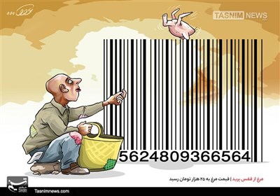 کاریکاتور/ مرغ از قفس پرید | قیمت مرغ به 25 هزار تومان رسید