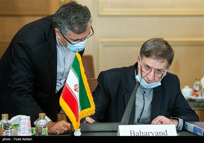 حضور محسن بهاروند معاون حقوقی و بین المللی وزیر امور خارجه در دومین دور مذاکرات هیات ایرانی و اوکراین درباره سانحه هواپیما 