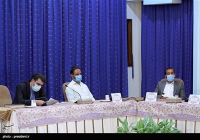 جلسه مدیران وزارت بهداشت و متخصصان کرونا با رییس جمهور