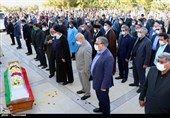 مردم مازندران با شهید تازه تفحص شده ارتش وداع میکنند