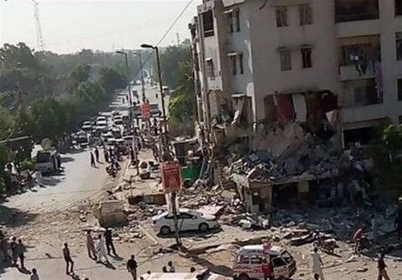 صنعتی شہرکراچی میں دھماکہ، متعدد افراد ہلاک یا زخمی+ تصویر