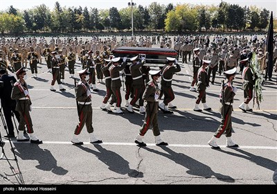 تشییع پیکر امیر حسین‌علی مصوری