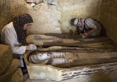  کشف تازه تابوت‌های باستانی در گورستان ممفیس + تصاویر 