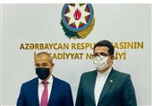 دیدار سفیر ایران در باکو با وزیر اقتصاد جمهوری آذربایجان