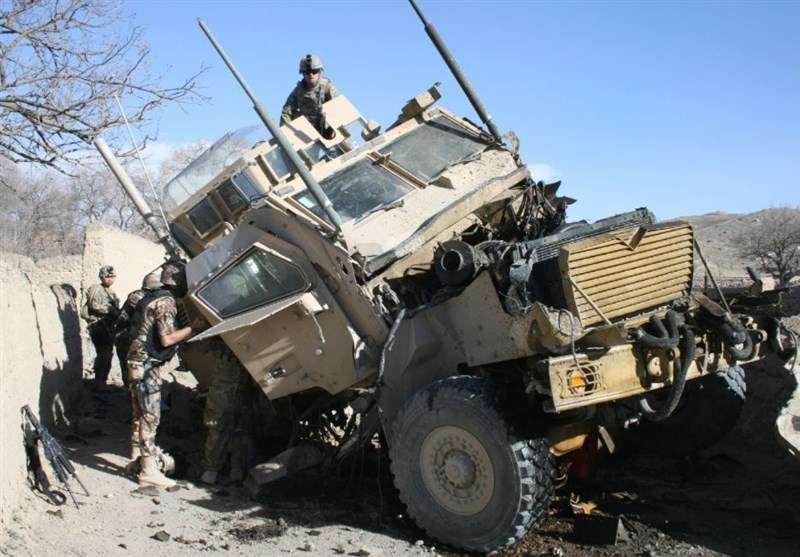 زخمی شدن 2 نظامی رومانیایی در انفجار بمب در جنوب افغانستان