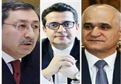 گفتگوی سفیر ایران در باکو با دو مقام بلندپایه جمهوری آذربایجان