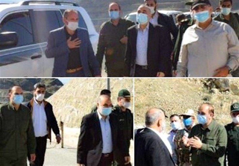 IRGC Chief Visits Iran’s Borderline near Azeri-Armenian Clash Site