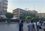 عراق|استقرار نیروهای امنیتی در نزدیک سفارت فرانسه همزمان با آغاز تظاهرات مردمی