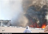 علت آتش‌سوزی اداره تعزیرات جیرفت در دست بررسی است
