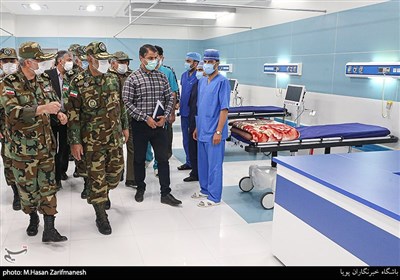افتتاح بخش‌های جدید بیمارستان خانواده نزاجا