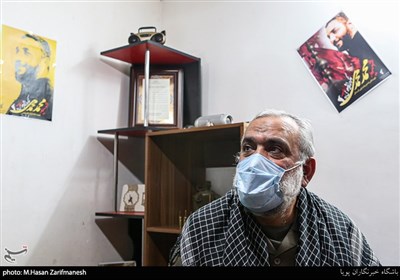 دیدار سردار نقدی با خانواده شهید محمدی