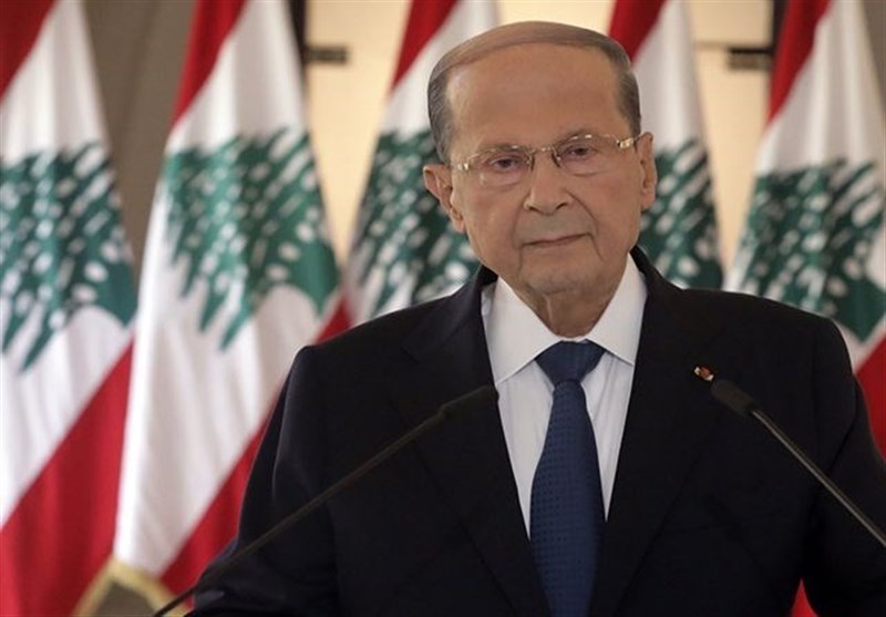 لبنان| تاکید میشل عون بر ضرورت ادامه مذاکرات ترسیم مرزی