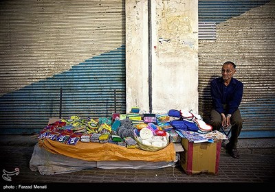 کسادی بازار سنتی کرمانشاه در اثر شیوع کرونا