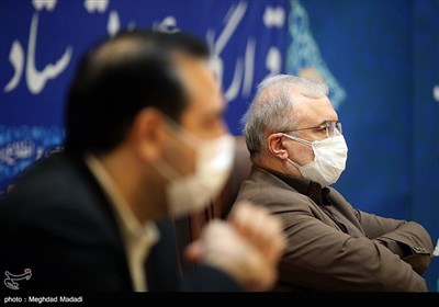 نمکی وزیر بهداشت در جلسه قرارگاه عملیاتی ستاد ملی مبارزه با کرونا