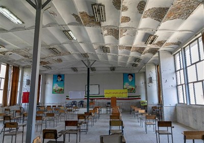  ناامنی دانش‌آموزان زیر سقف لرزان مدارس فرسوده/"کرونا" فرصتی برای نوسازی+ تصاویر 