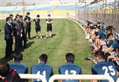 حضور مدیرعامل جدید پرسپولیس در تمرین سرخپوشان/ گلایه‌های حسینی از مشکلات و صحبت سمیعی با بازیکنان و گل‌محمدی