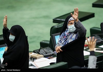 زهره الهیان در جلسه علنی مجلس شورای اسلامی