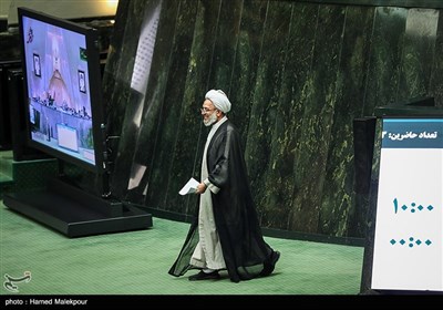 حجت‌الاسلام مرتضی آقاتهرانی در جلسه علنی مجلس شورای اسلامی